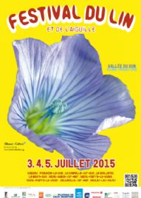 Festival Du Lin Et De L'aiguille. Du 3 au 5 juillet 2015 à FONTAINE-LE-DUN. Seine-Maritime. 